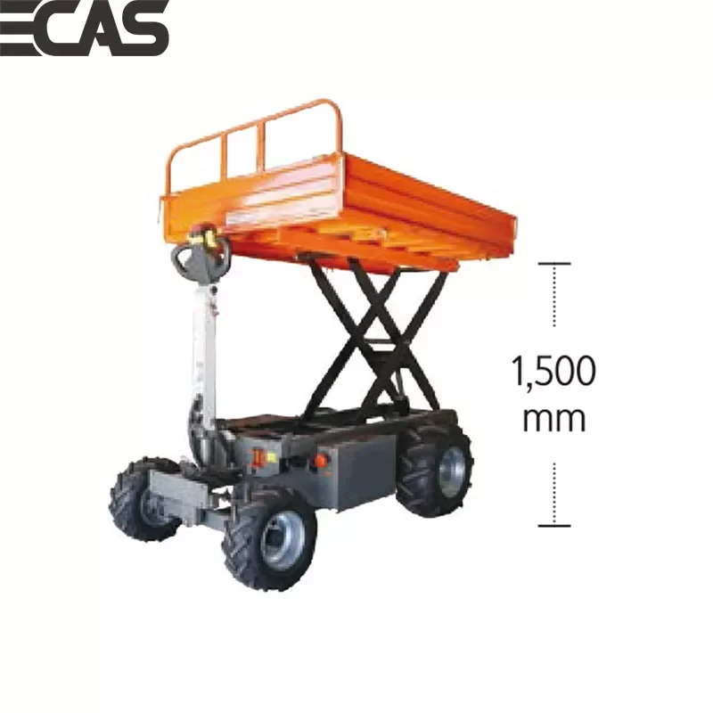 ECAS-400 вес нагрузки мощность колеса эвакуатор с электрическим приводом грузовик подъёмной платформой транспортное средство для обработки Обрезка