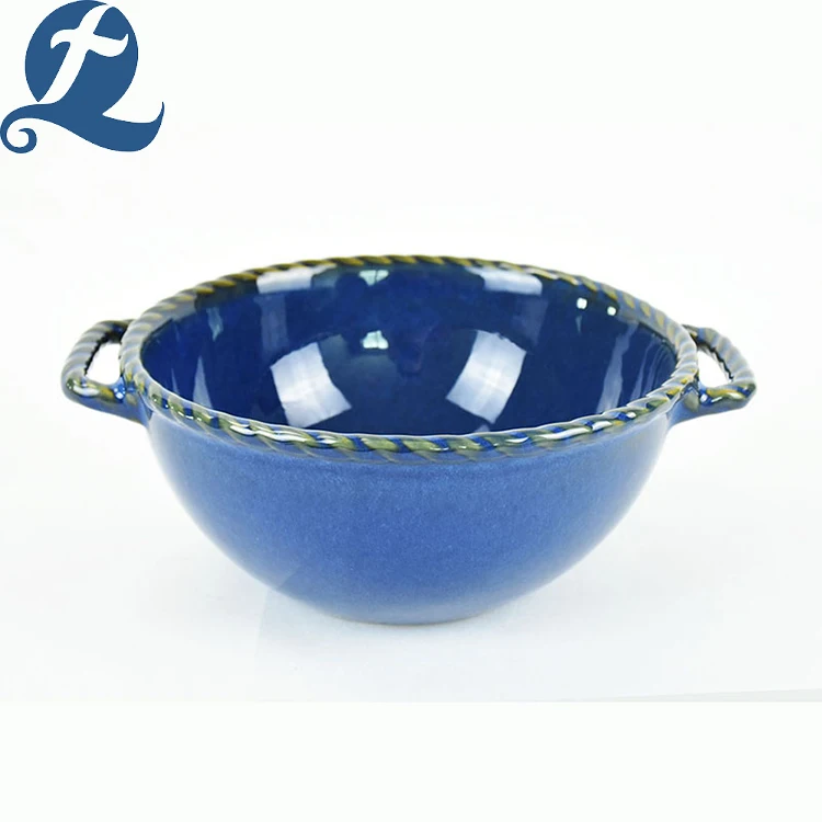 Hot sale popular fashion style decal container round soup shape pot tableware