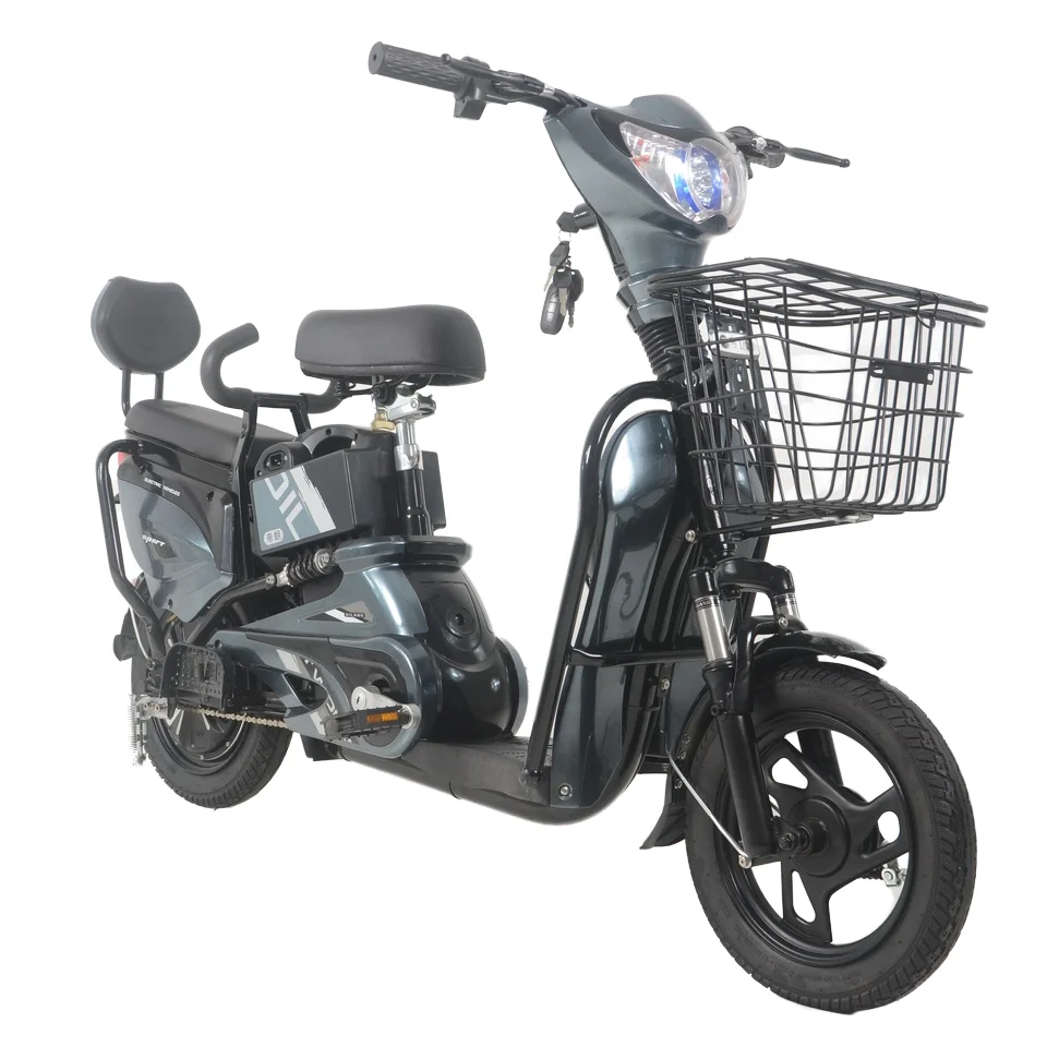 Comfortable 48v Electric Hybrid Bike for Sale Integrated 3 Speed Rear Hub Motor with Powerful Lithium Battery