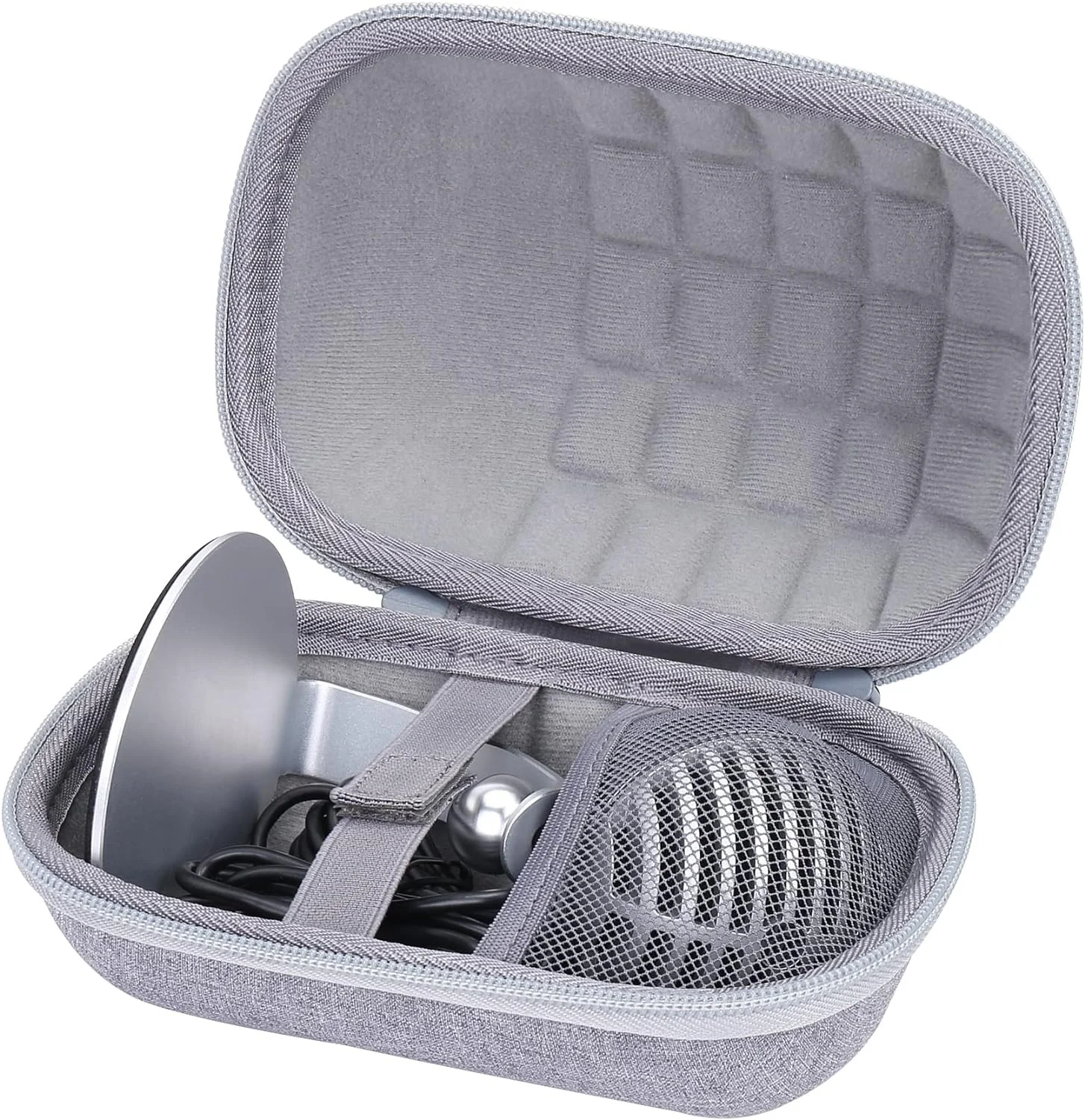 Custom Durable Portable Hard EVA Carrying Case for Shure MV5/MV5C Home Office Microphone Storage Box