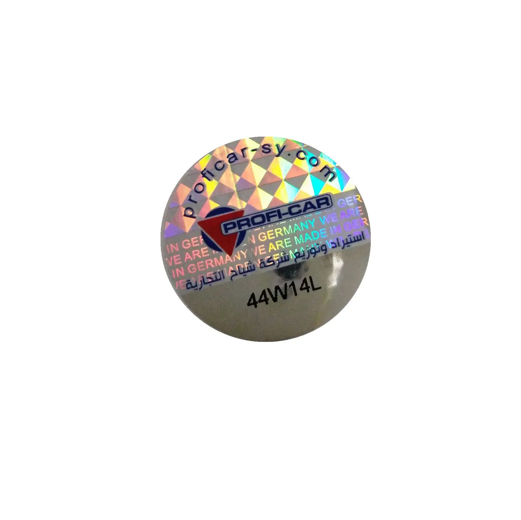 Custom Design Scratch Off Card Anti-counterfeiting Hologram Sticker