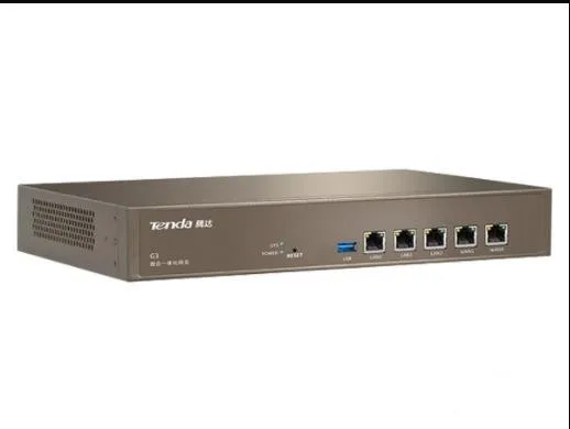 Совершенно новый корпоративный маршрутизатор Ten-da G3 с несколькими портами WAN VPN QoS управления полосой пропускания