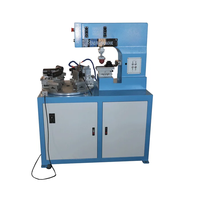 High-Speed Rotating Workbench Pad Printer Machine New & Automatic Single-Color Label Printer Gravure Plate Motor Core Components