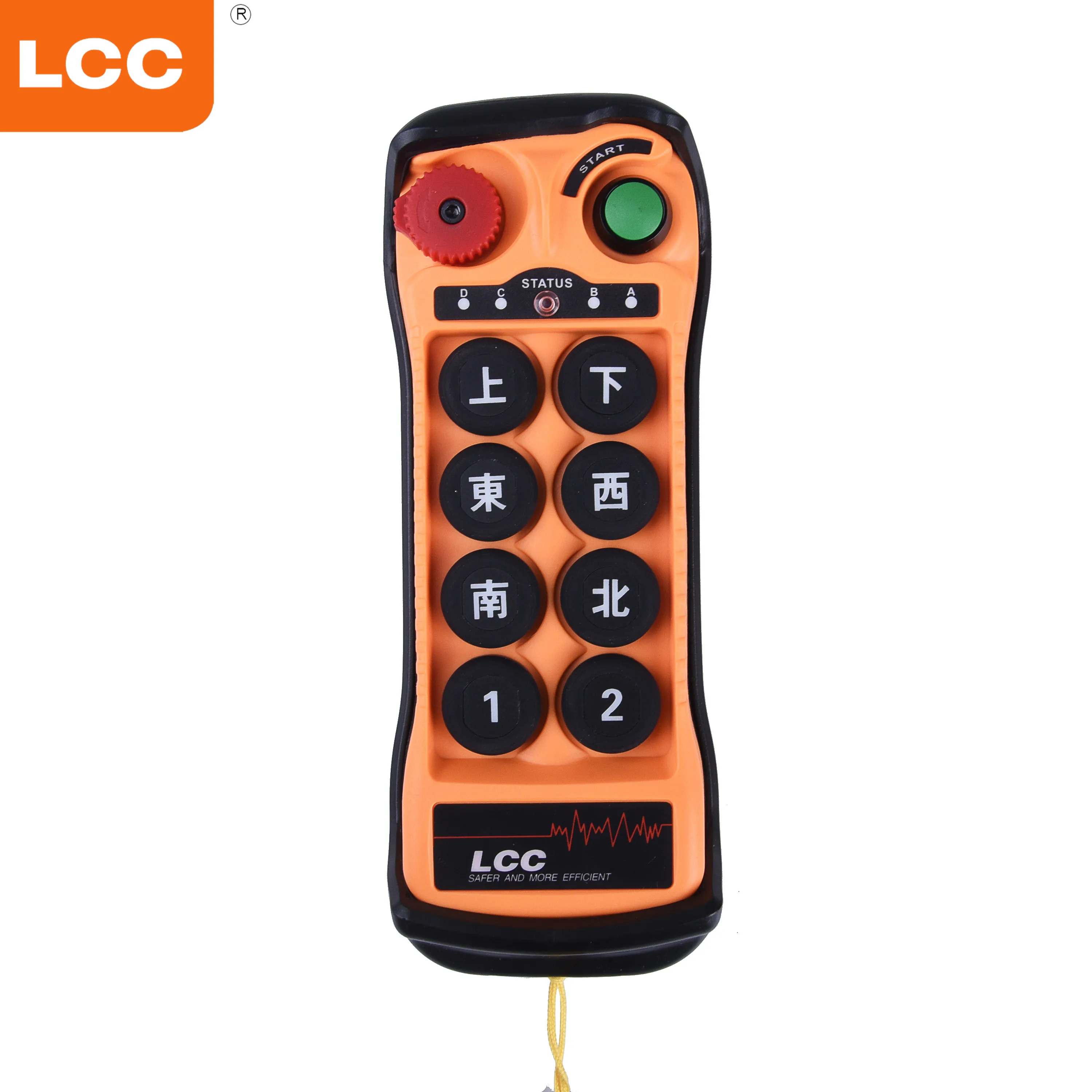 Q808 8 Buttons Double Speed Truck Crane Remote Control