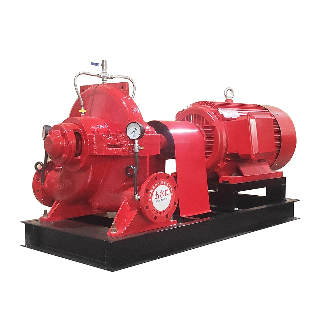 Split Case pumps can be customized in a variety of materials