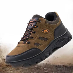 Breathable durable Mens Hiking Shoes low cut Boots Outdoor walking training trekking sneakers shoes for men