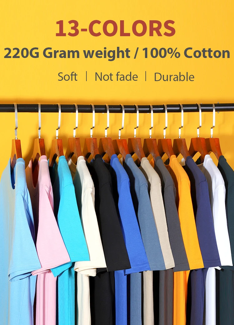 Cheap Manufacture Blank Round Crew Neck Coton Heavyweight Thick Summer Oversize Unisex T-Shirt T Shirt Tshirt Tee For Man Woman