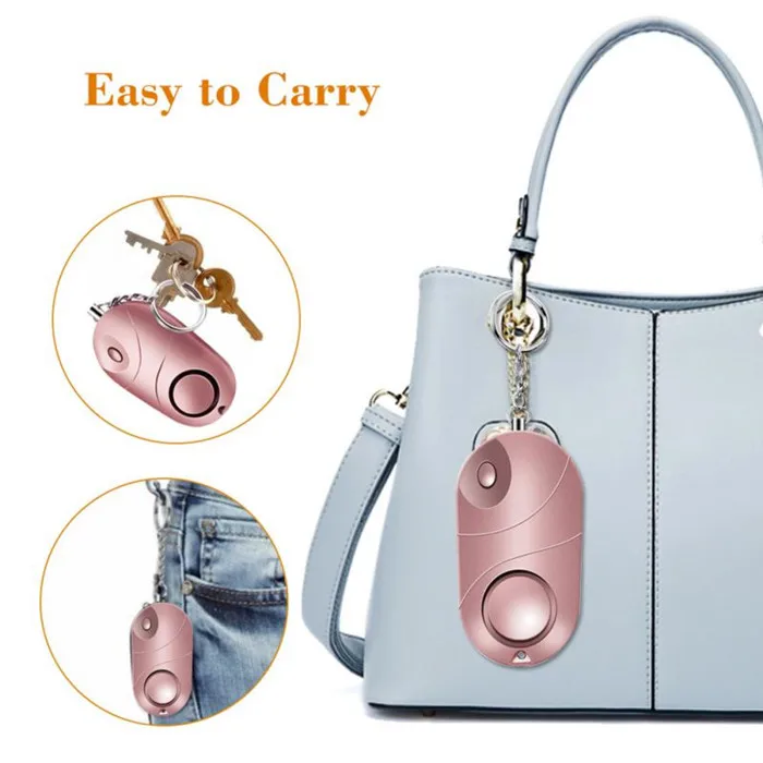  Лидер продаж 2021 брелок для самозащиты пожилых людей с сигнализацией личной атаки комплект женщин