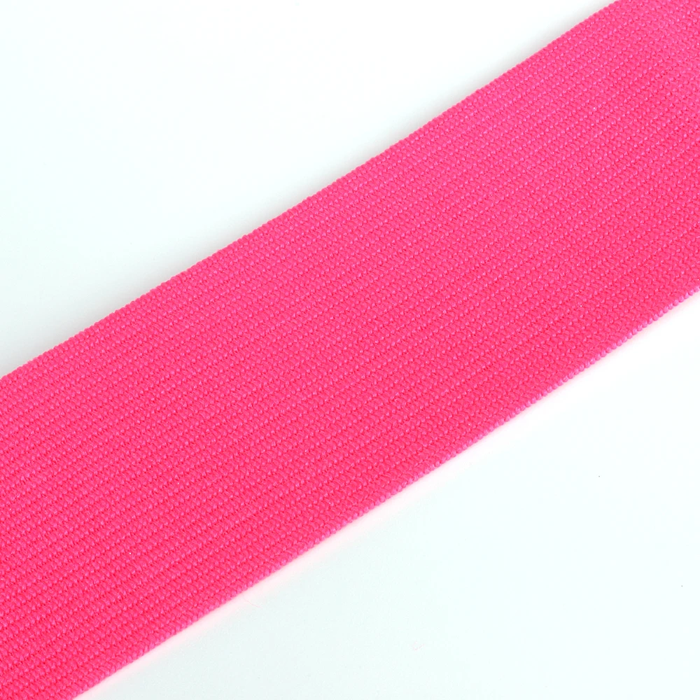 Customized Design Printed Polyester Webbing Logo Elastic Garment Accessories Underwear Elastic Belt Polyester Tape