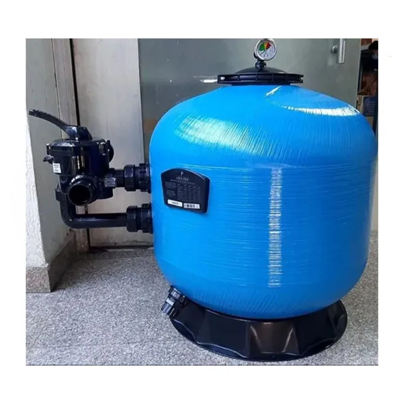 Sand filter pump swimming pool frp filter tank side mounted outdoor fiberglass sand filters filtration system for swimming pool