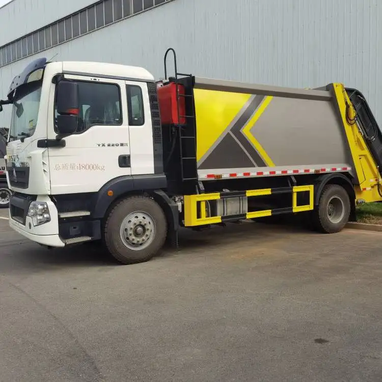 Sinotruk HOWO Waste Collection Truck 8cbm Compactor Garbage Truck Price