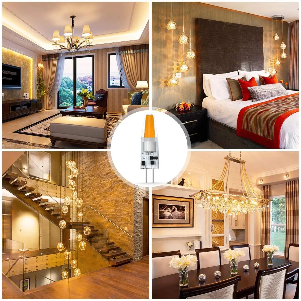 Wholesale Factory Direct Price G4 Led Bulb AC DC12V Bi-Pin Base g4 Mini Bulb for Under Cabinet Landscape Lighting