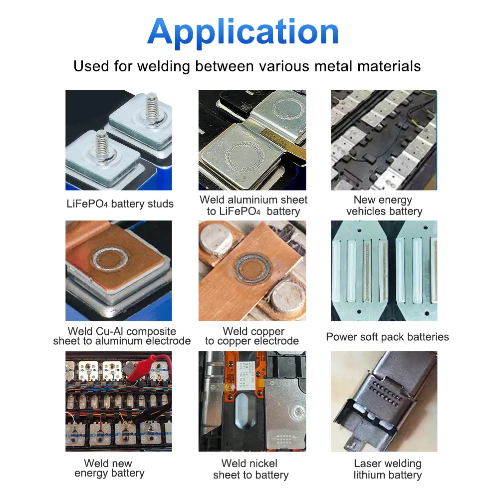 Gantry Laser Welding Machine for Prismatic Lithium Battery Pack Aluminum Nickel Busbar Automatic laser spot welder