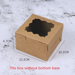 Wholesale high quality custom kraft paper chocolate boxs food packaging food grade with paper lid for food