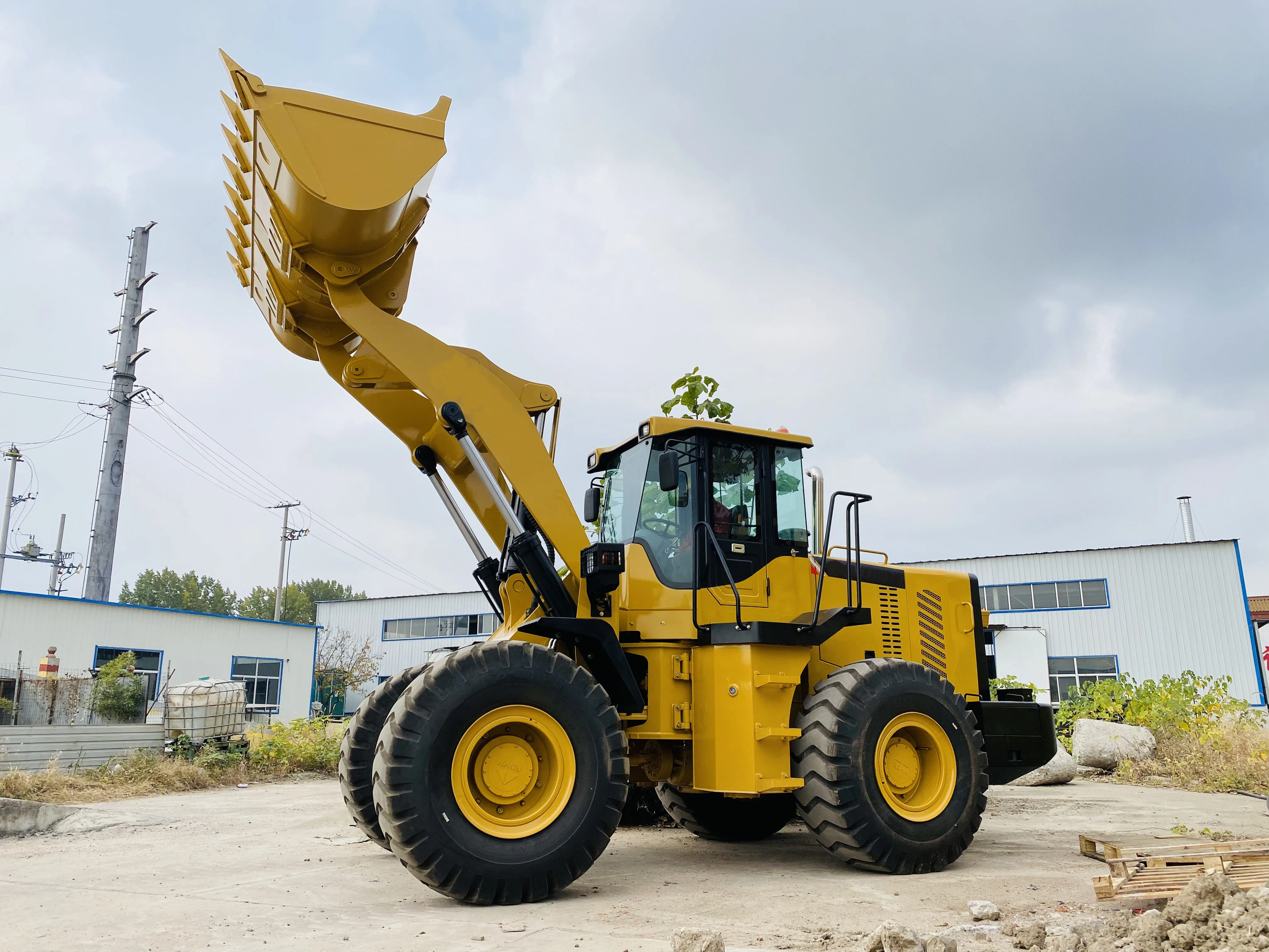ZL50 5000kg 5Ton 3-5Ton  Mini Loader European Standard Wheel Loader Euro V Versatile Mini Wheel Loader for sales