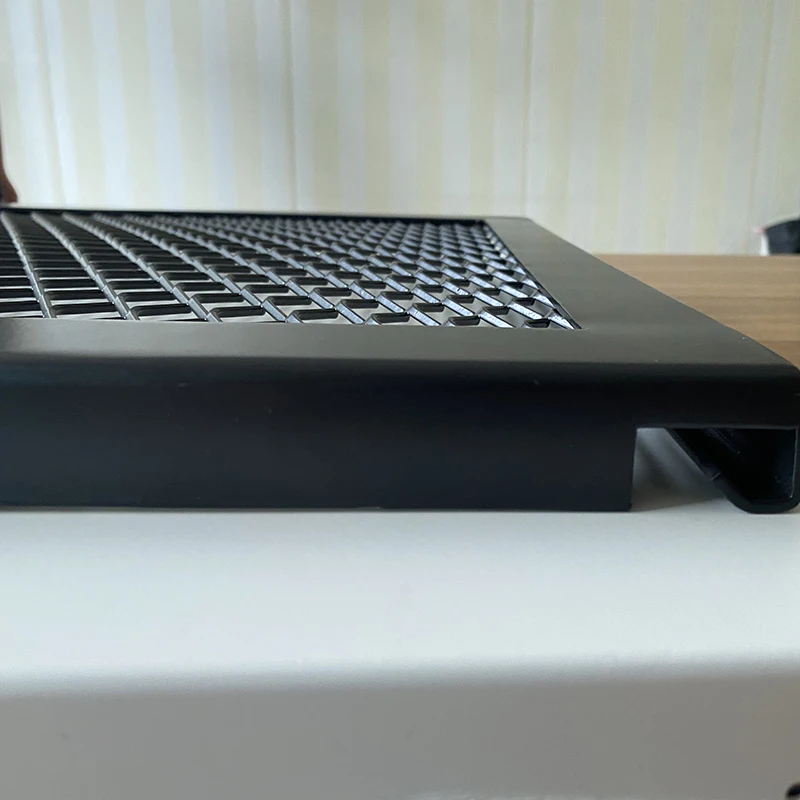 Modern Engraving aluminum veneer with aluminum mesh panel