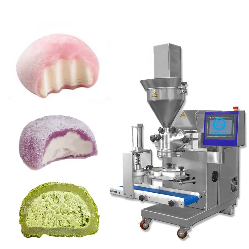 Golden supplier promotional mochi ice cream maker machine mini mochi encrusting machine