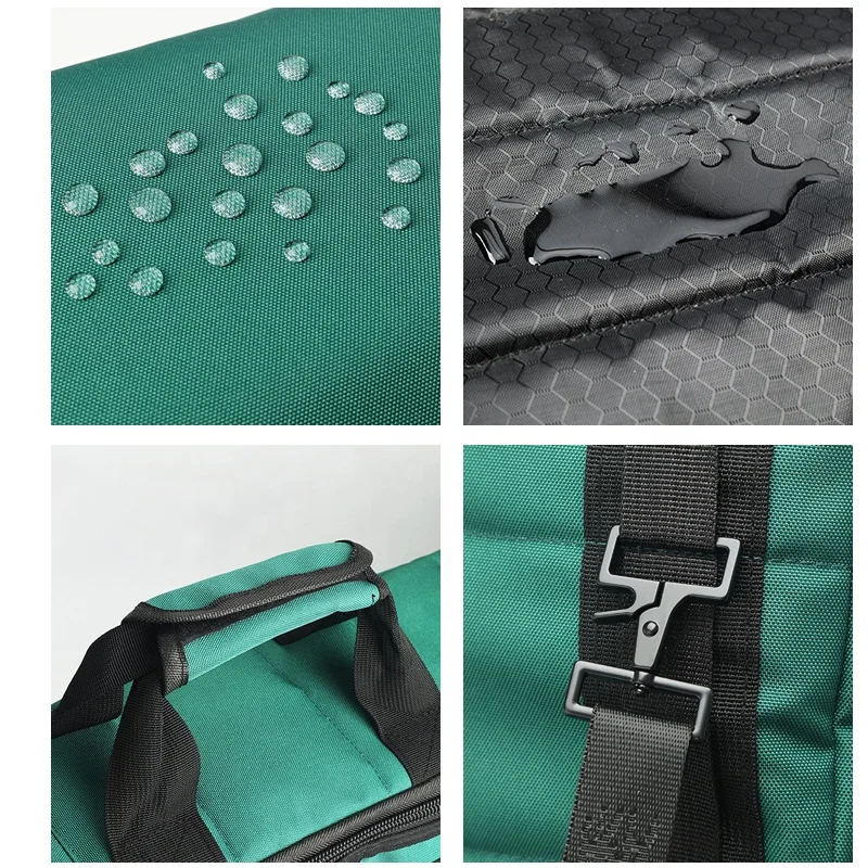 OEM Roll-up Ski Bag Waterproof Full Padded Ski Travel Bag with Handles Western Winter Time Fun Outdoor Outer Package Charge Snow