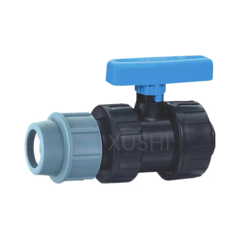 plastic  u-pvc double  true union  Compression irrigation Valve hdpe ball valve