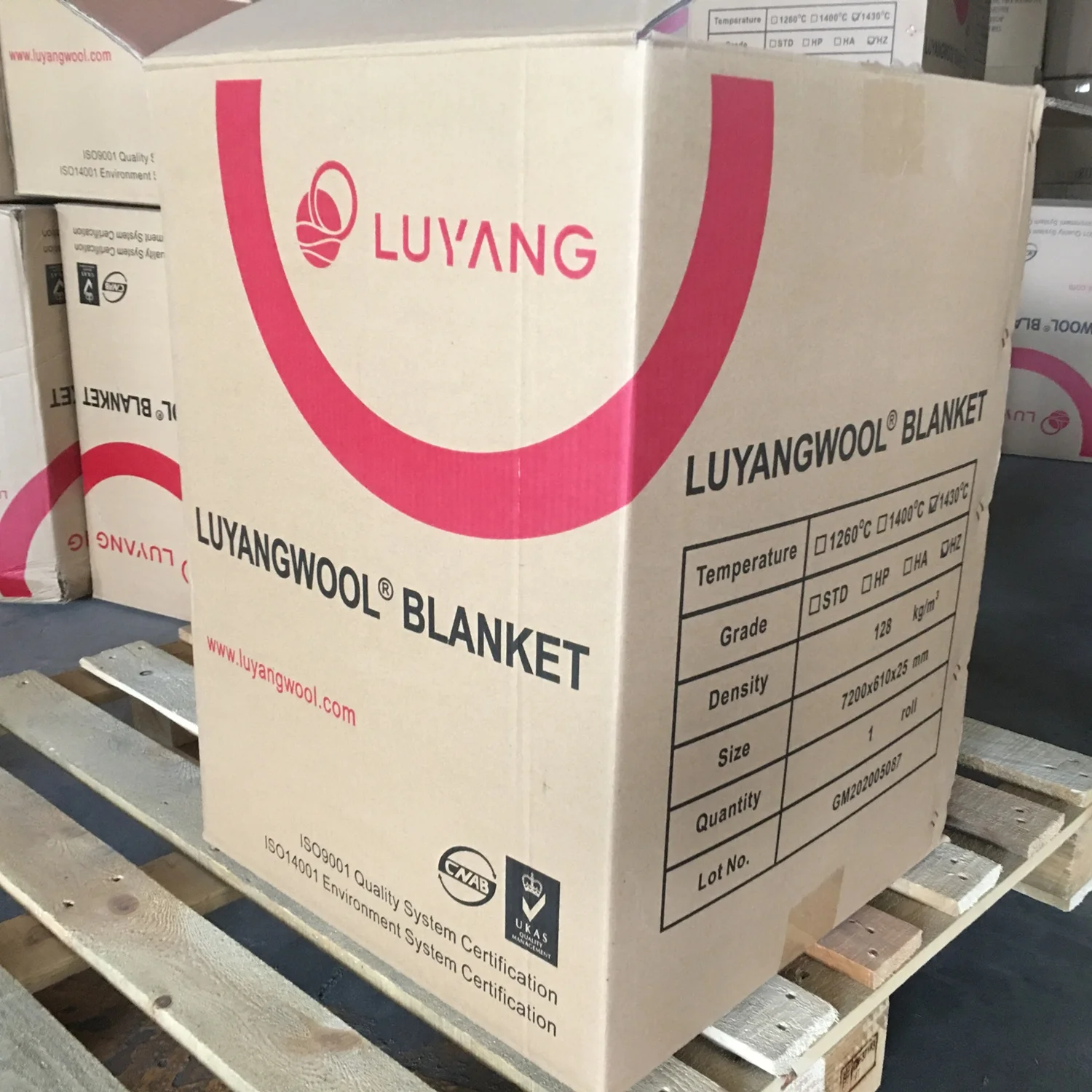  LUYANGWOOL 1430 огненное одеяло войлочное коврик с высоким содержанием циркония керамические волоконные вкладыши промышленной