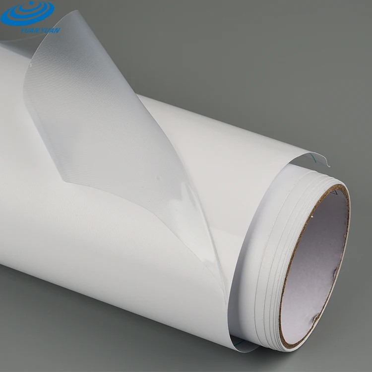 LAM817-12 Factory Price Clear-Permanent Soft Holographic Transparent Photographic Canvas Texture Photo Cold Lamination PVC Film