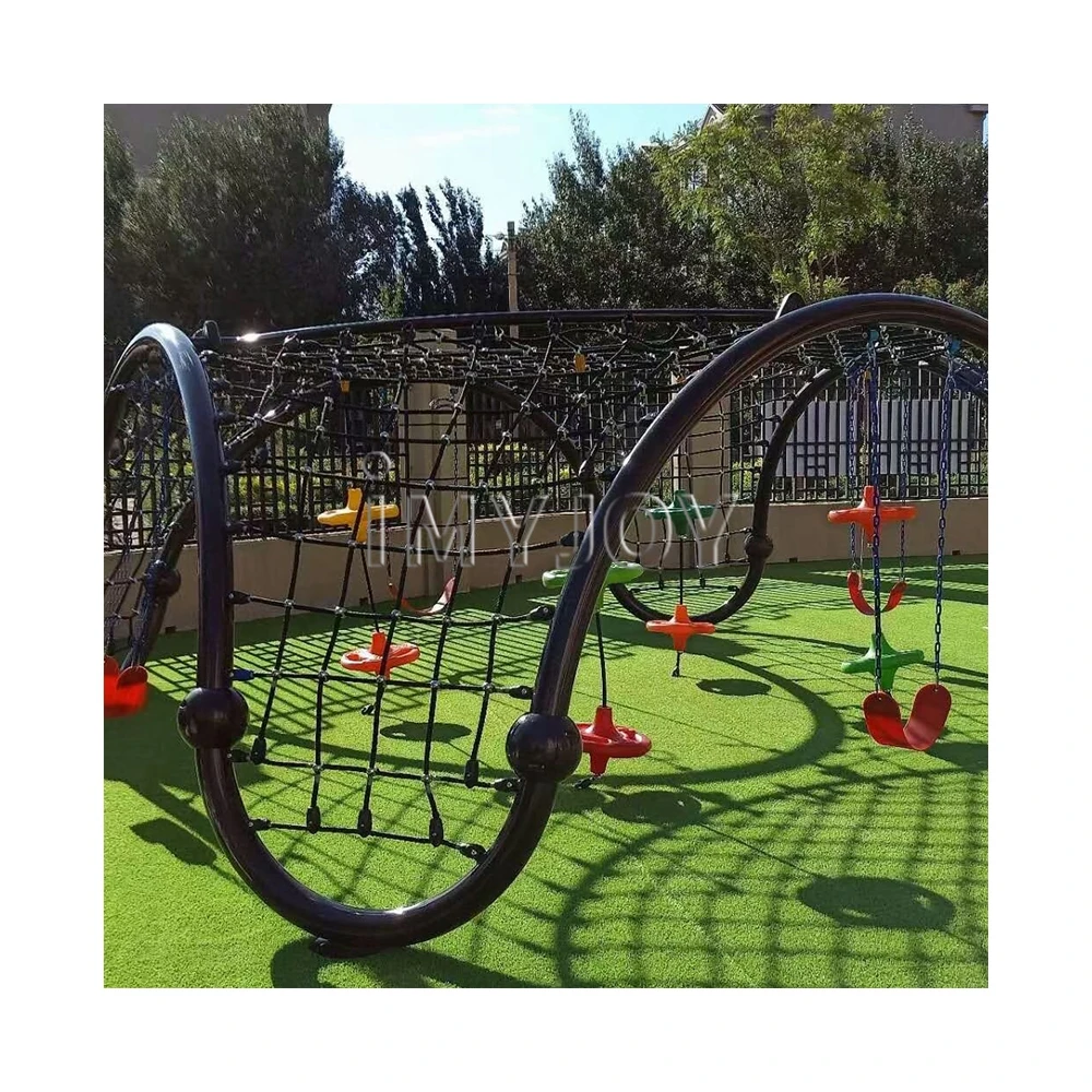 Outdoor commercial carnival knitted net climbing playground game amusement climbing net for kids