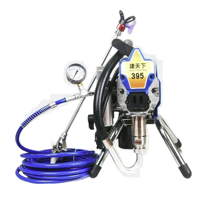 
395 High Power High Pressure Airless Spraying Machine For Latex Paint Waterproof Spraying 