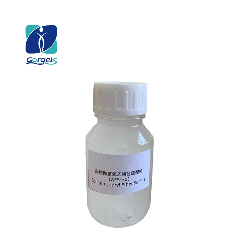 surfactant Sodium Lauryl Ether Sulfate 70% (C10-C16) Alcohol ethoxylate sulfated sodium salt SLES 70 cas 68585-34-2
