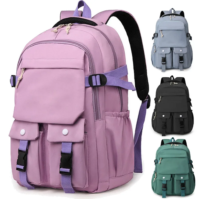 High end waterproof traveling pink 45l backpack bag outdoor school bags backpack daily travel business sports bagpack