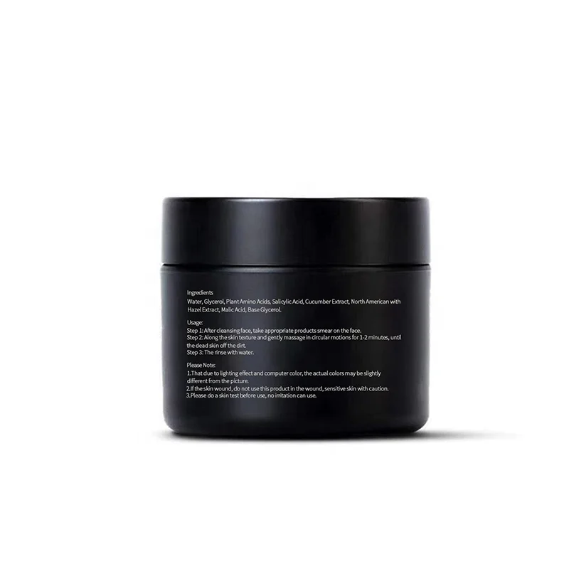  Fast whitening deep clean skin moisturizing cute natural aqua gel exfoliator wash face scrub douche