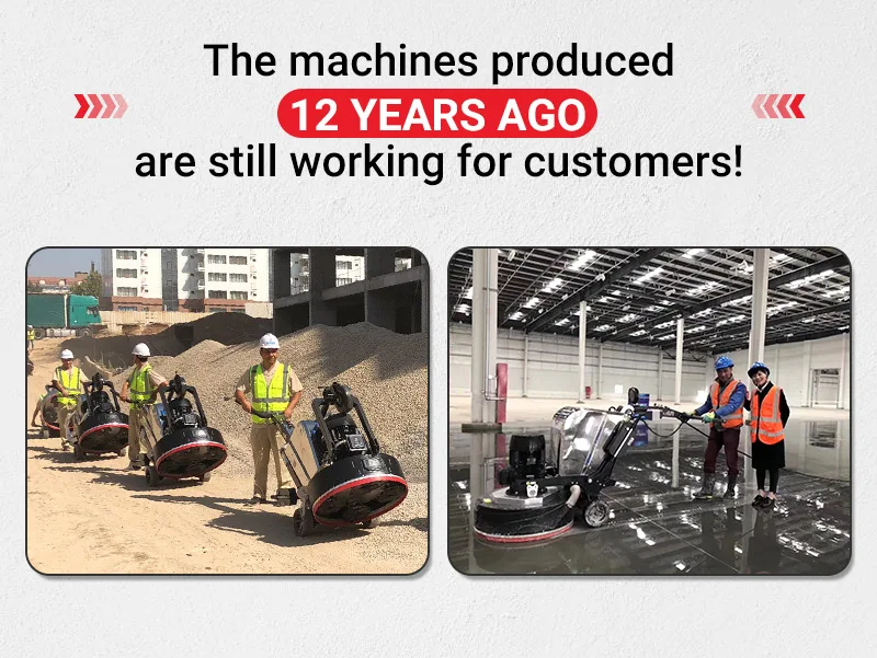 380V 955mm Planetary Dust Free Concrete Floor Surface Preparation Remote Floor  Grinder Polisher