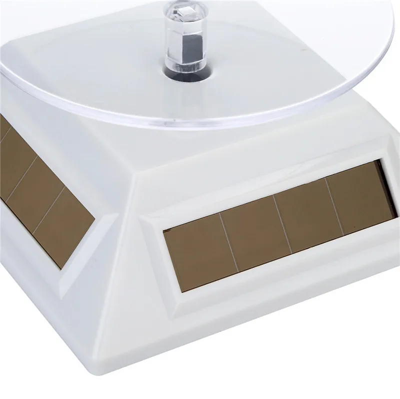 Настольная подставка на солнечной батарее, вращающаяся на 360 градусов