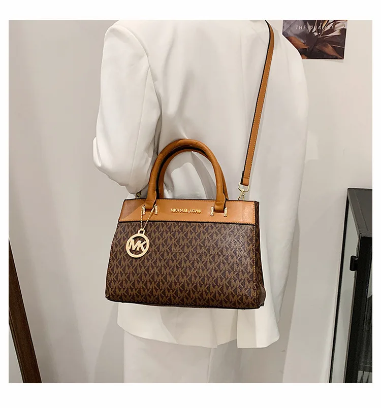 Оптовая продажа 2021, простая женская сумка для покупок с принтом, Диагональная Сумка на одно плечо