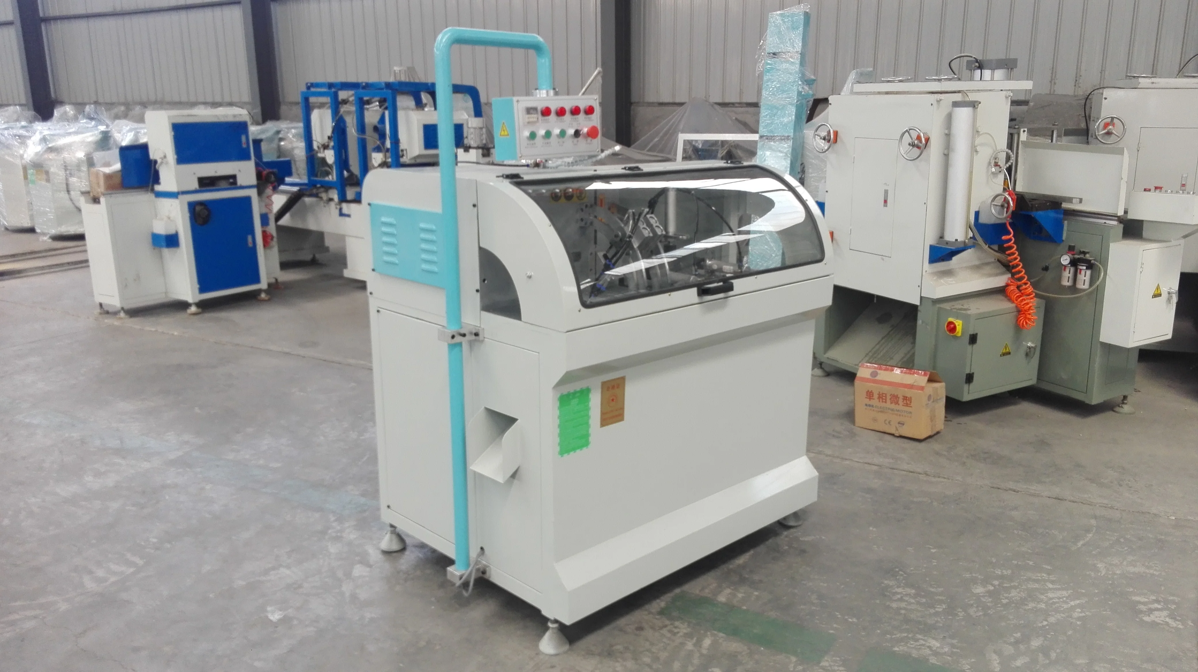 High Frequency 500mm Blade Corner Connector Corner Brace Cutting Saw Window and Door Processing Machinery