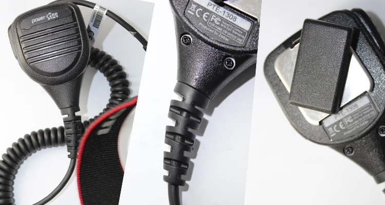  Иди и болтай walkie Talkie “иди плечевой микрофон для VERTEX радио VX-820