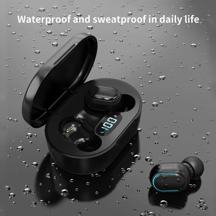 2023 Amazons Лидер продаж Беспроводные наушники E7S Bluetooth TWS со светодиодным дисплеем внешний аккумулятор гарнитура с