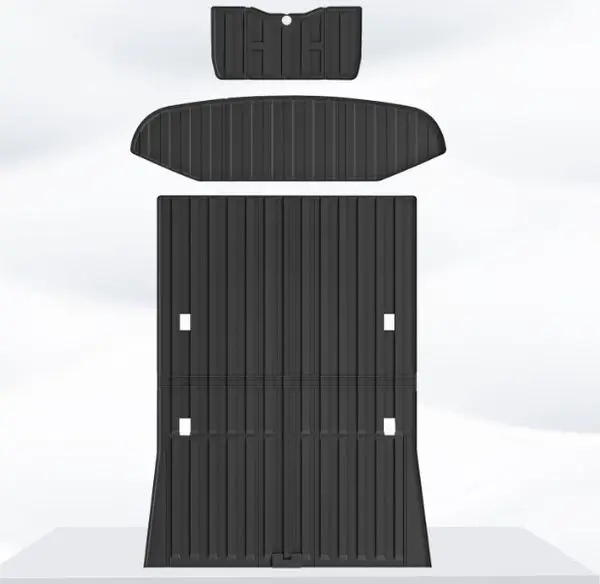 New Mat Waterproof High Quality Interior Accessories for Tesla TPE 6Pcs All-Weather Car Floor Mats for Tesla Cybertruck