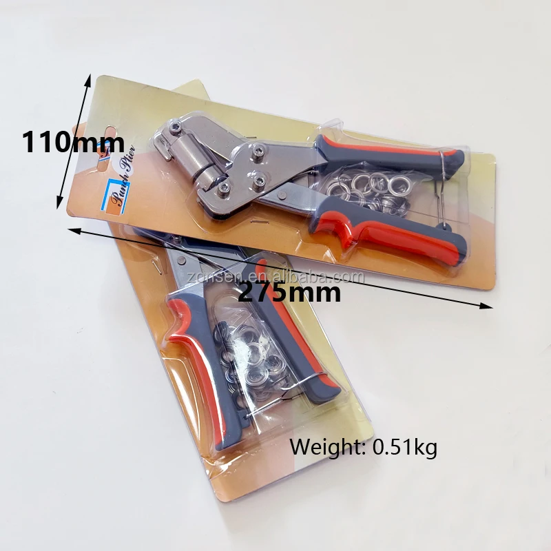 New Arrival Metal Eyelet Setting Tools Handheld Punch Plier For 10mm Eyelelt Grommets
