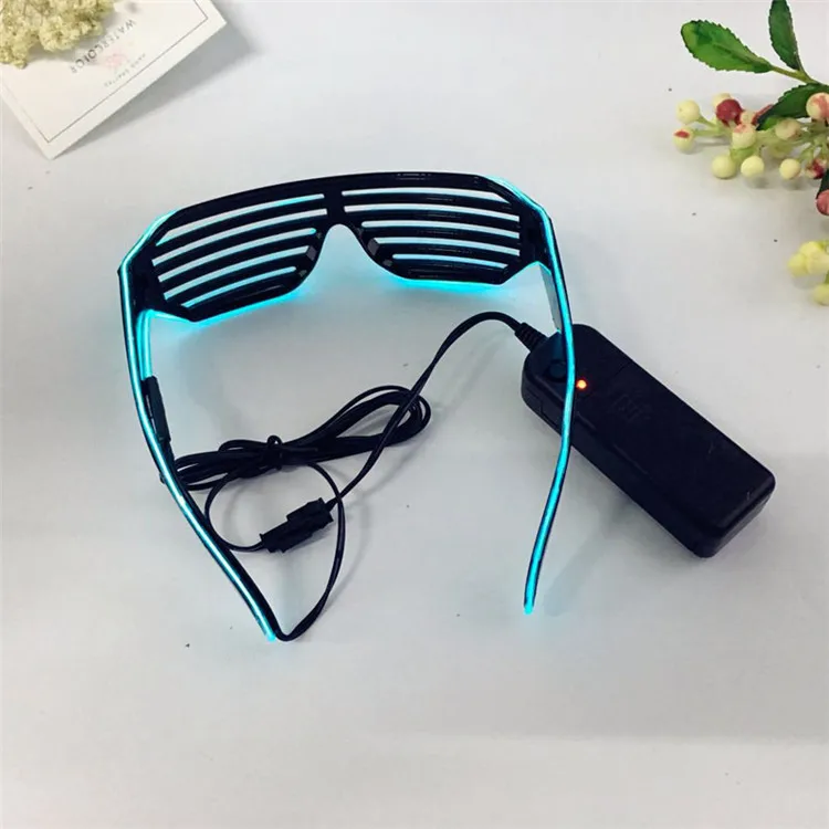 
2020 party multicolor led glow glasses light up LED glasses toys decorative mask 