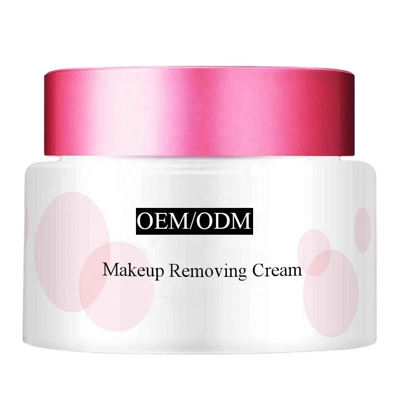 Private label good quality double strong cleansing balm instant makeup melting removing cream for makeup of face eye lips