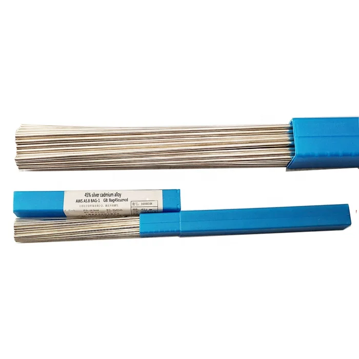 Сплав для пайки из серебра 45% пробы, без кадмия, AWS A5.8 bag-5, паяльный стержень 1/16 дюйма/наполнитель, металлический припой, провод