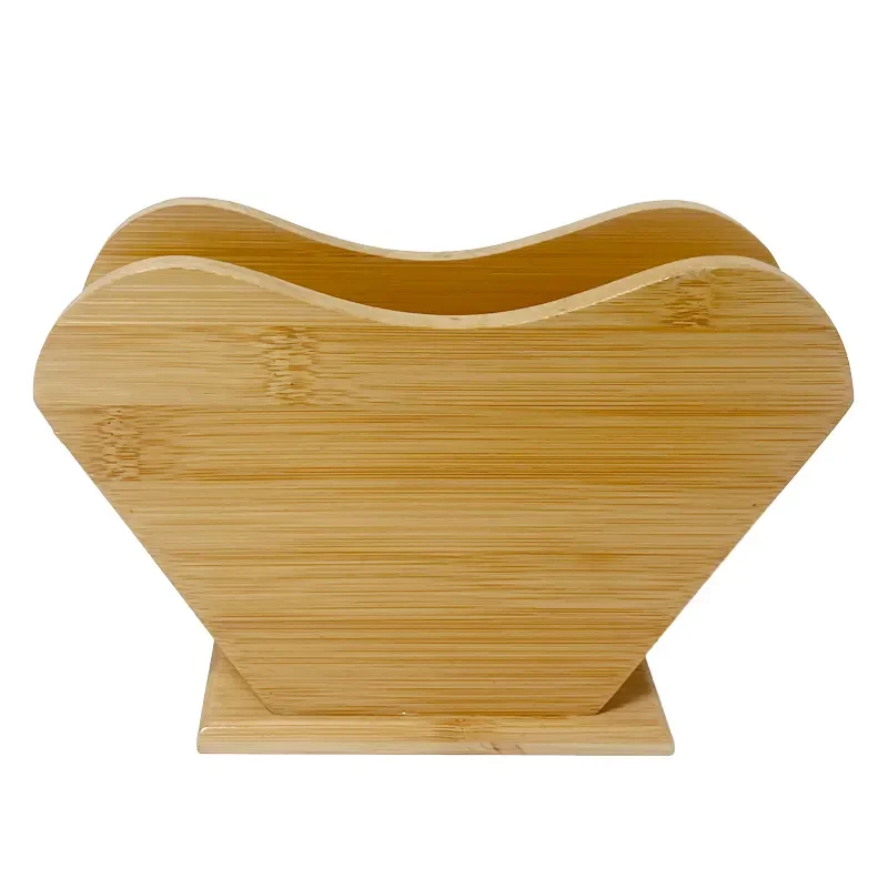 coffee paper storage container dispenser rack shelf bamboo wood coffee filter paper holder rack