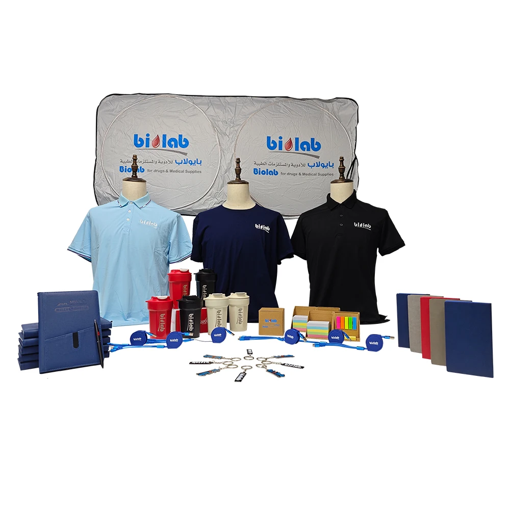 AI-MICH Gifts Set For Girls And Boy Business Suit Cheap Hot Sale Polo Shirt Notebook & Pen Cup Gift Set