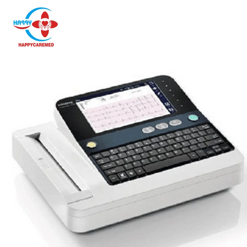 Mindray BeneHeart R12A ЭКГ машина 12-канальный портативный электрокардиограф домашний монитор