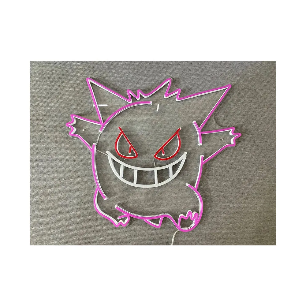 Trendy Baokemeng Gengar style neon lights suitable for bar parties