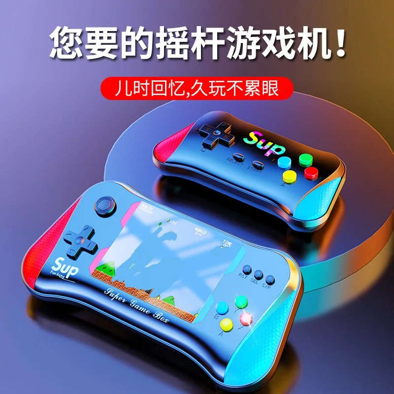 X7 500-in-1 Classic old game handheld portable game console for two player