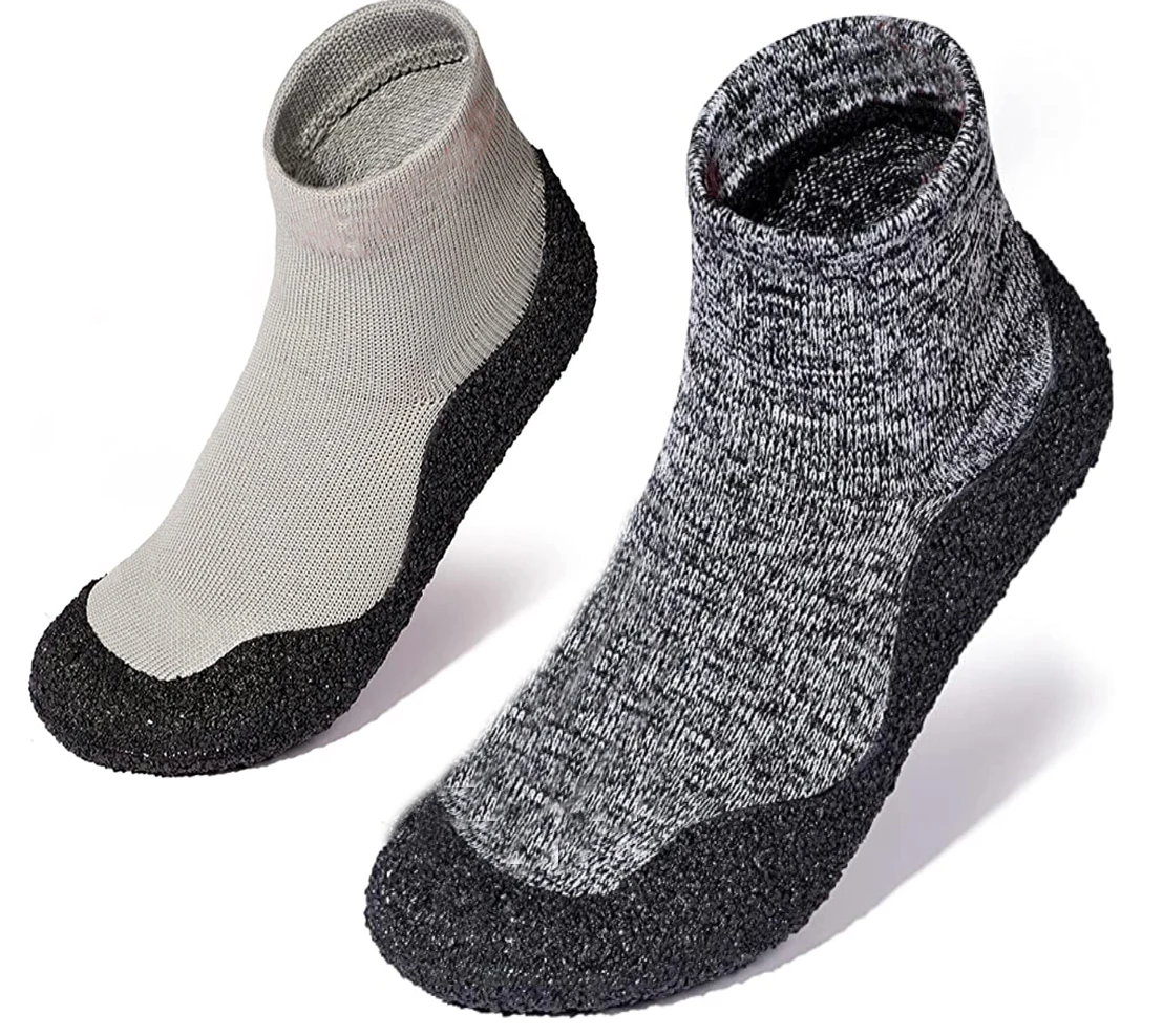 Custom High Quality Latex Black Non Slip Mens Rubber Barefoot Beach Swimming Sock