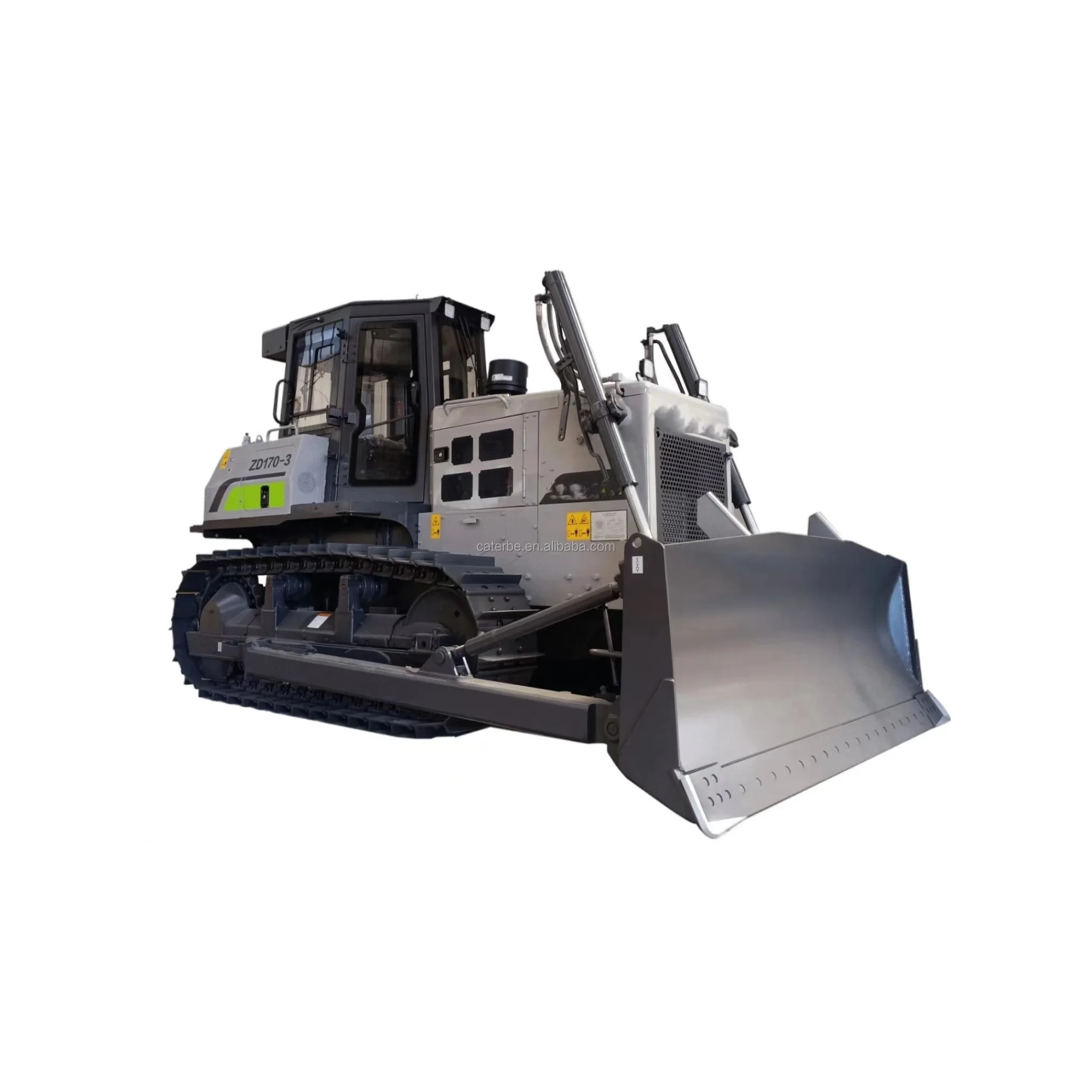 Новый дизайн 190hp 4.5cbm Зеленый Большой Гусеничный бульдозер ZD170-3 с автоматической технологией холостого хода