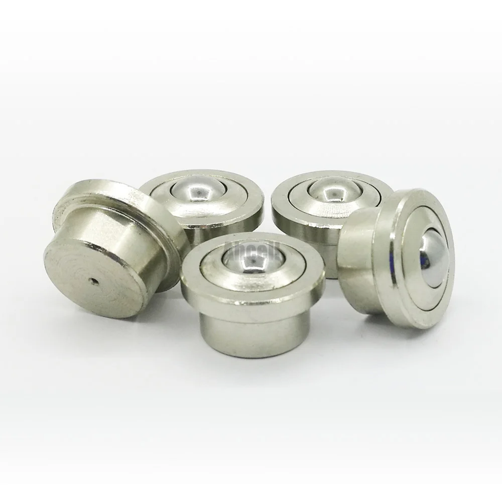 Industrial Plant Factory Workshop Top Plate Omniball Swivel Castor Heavy Duty Ball Roller Transfer Unit