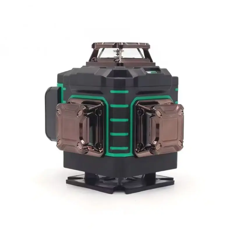 Self Leveling Digital 4d 16 Cross Lines New Green Beam Laser Level Combo With 1m Tripod